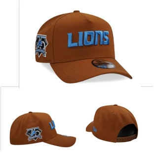 Detroit Lions NFL 9FORTY Curved Adjustable Hats 127616