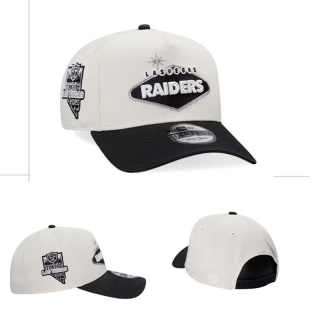 Las Vegas Raiders NFL 9FORTY Curved Adjustable Hats 127621