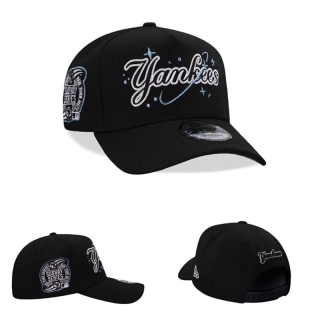 New York Yankees MLB Curved 9FORTY Adjustalble Hats 127645