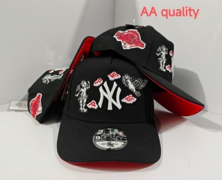New York Yankees MLB 9FORTY Curved Adjustable Hats 127748