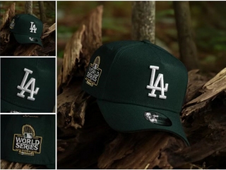 Los Angeles Dodgers MLB 9FORTY Curved Adjustable Hats 121921