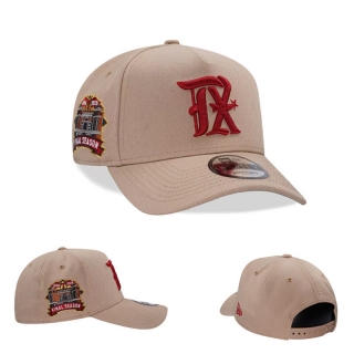 Texas Rangers MLB 9FORTY Curved Adjustable Hats 127853