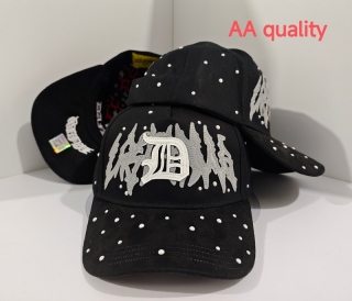 Dandy Hats x Lost Hills Black and White Curved Snapback Hats 127941
