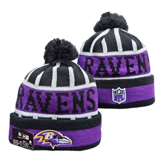 Baltimore Ravens NFL Knitted Beanie Hats 127959