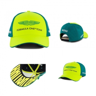 Aston Martin Formula One Team Curved Adjustable Hats 127602