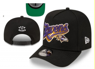 Baltimore Ravens NFL 9FORTY Curved Adjustable Hats 128058