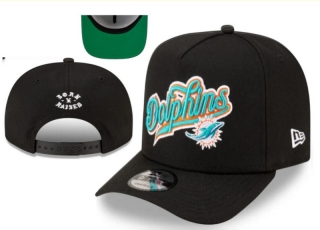 Miami Dolphins NFL 9FORTY Curved Adjustable Hats 128082