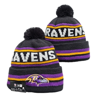 Baltimore Ravens NFL Knitted Beanie Hats 128134