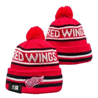 Detroit Red Wings NHL Knitted Beanie Hats 128258