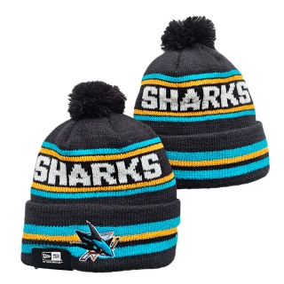 San Jose Sharks NHL Knitted Beanie Hats 128264