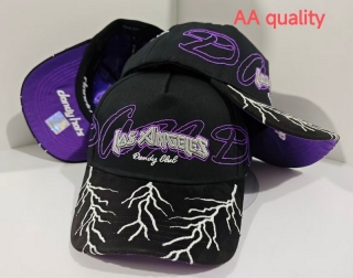 Dandy Hats Los Angeles Dandy Club Purple and Black Storm Curved Snapback Hats 128296