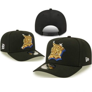 Detroit Tigers MLB 9FIFTY Curved Snapback Hats 128316