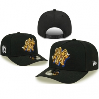 New York Yankees MLB 9FIFTY Curved Snapback Hats 128330