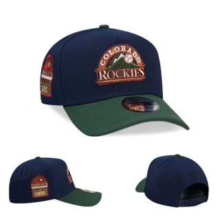 Colorado Rockies MLB 9FORTY Curved Adjustable Hats 128384