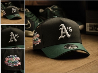 Oakland Athletics MLB 9FORTY Curved Adjustable Hats 128407
