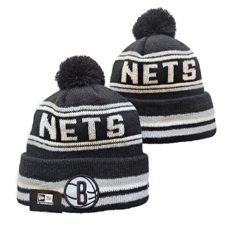 Brooklyn Nets NBA Knitted Beanie Hats 128488