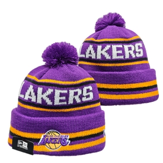 Los Angeles Lakers NBA Knitted Beanie Hats 128502
