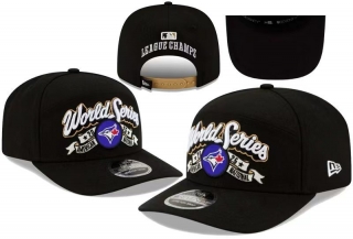 Toronto Blue Jays 2025 ALCS Champions Locker Room 9SEVENTY Curved Adjustable Hats 128546