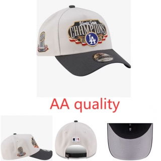 Los Angeles Dodgers Champions MLB 9FORTY Curved Adjustable Hats 128612