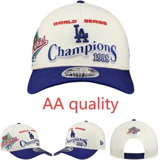 Los Angeles Dodgers Champions MLB 9FORTY Curved Adjustable Hats 128613