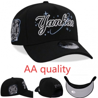 New York Yankees MLB 9FORTY Curved Adjustable Hats 128627