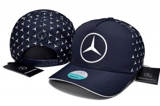 Mercedes-Bens AMG Pure Cotton High Quality Curved Snapback Hats 128679