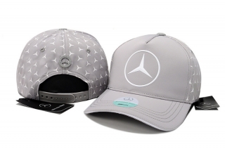 Mercedes-Bens AMG Pure Cotton High Quality Curved Snapback Hats 128682