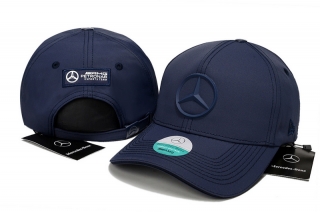 Mercedes-Bens AMG Pure Cotton High Quality Curved Strapback Hats 128687