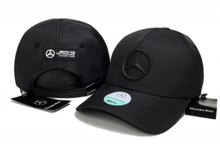 Mercedes-Bens AMG Pure Cotton High Quality Curved Strapback Hats 128688