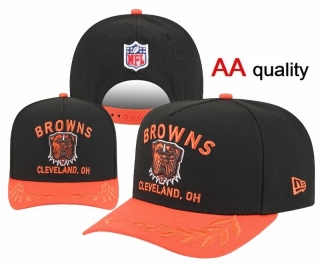 Cleveland Browns NFL Curved Snapback Hats 128693