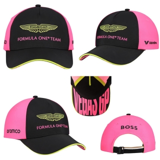 Aston Martin Formula One Team Curved Adjustable Hats 128728