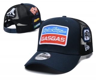 TroyLee Designs GASGAS Mesh 9FIFTY Curved Snapback Hats  128734