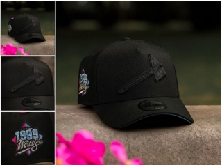 Atlanta Braves MLB 9FORTY Curved Adjustable Hats 128736