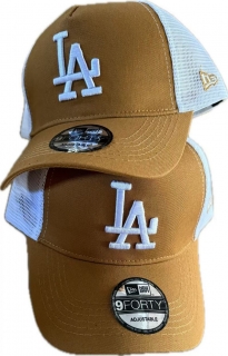 Los Angeles Dodgers MLB 9FORTY Curved Adjustable Hats 128740