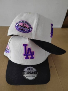 Los Angeles Dodgers MLB 9FORTY Curved Adjustable Hats 128745