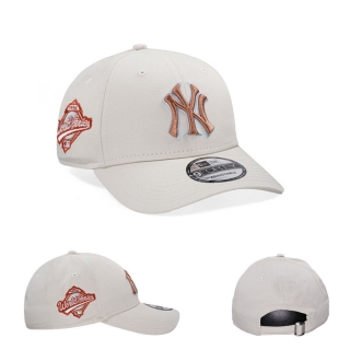 New York Yankees MLB 9FORTY Curved Adjustable Hats 128752