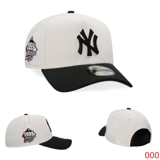 New York Yankees MLB 9FORTY Curved Adjustable Hats 128753