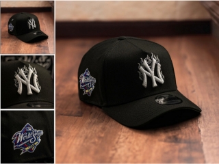 New York Yankees MLB 9FORTY Curved Adjustable Hats 128757