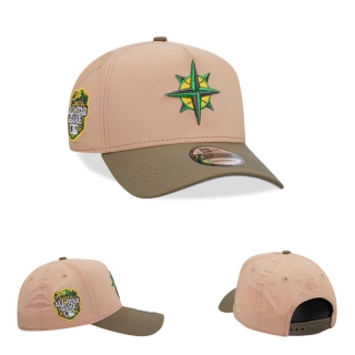 Seattle Mariners MLB 9FORTY Curved Adjustable Hats 128764