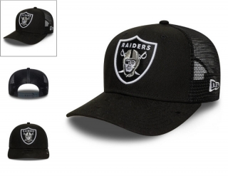 Las Vegas Raiders NFL 9FORTY Curved Mesh Adjustable Hats 128811
