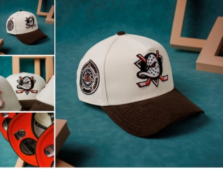 Anaheim Ducks NHL 9FORTY Curved Adjustable Hats 128827