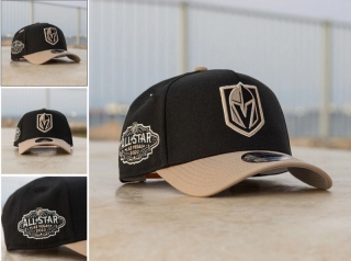 Vegas Golden Knights NHL 9FORTY Curved Adjustable Hats 128836