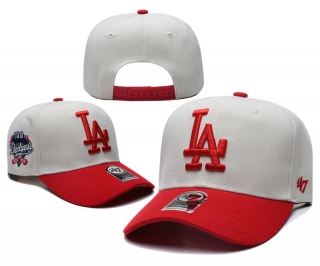 Los Angeles Dodgers 47Brand Curved Snapback Hats 128849