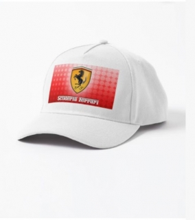 Ferrari Curved Adjustable Hats 128867