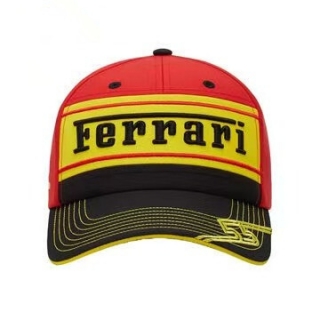 Ferrari Curved Adjustable Hats 128872