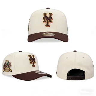 New York Mets MLB 9FORTY Curved Adjustable Hats 128880