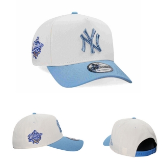 New York Yankees MLB 9FORTY Curved Adjustable Hats 128883