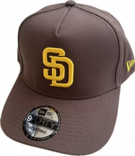 San Diego Padres MLB 9FORTY Curved Adjustable Hats 128894