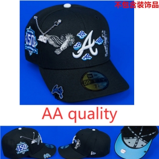 Atlanta Braves MLB 9FORTY Curved Adjustable Hats Accessories Not Included 129035