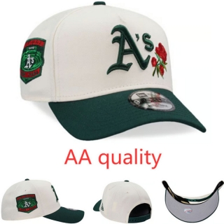 Oakland Athletics MLB 9FORTY Curved Adjustable Hats 129099